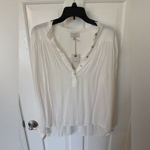 Lucky Brand Button-Up Blouse